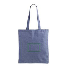 Bolsa tote con asas largas 120g | Trasera | 150 x 100