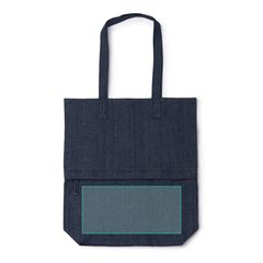 Bolsa vaquera reciclada con bolsillo frontal | ZONA1 | 230 x 110