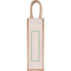 Bolsa de yute alta 11x35cm | Frontal | 50 x 200