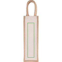 Bolsa de yute alta 11x35cm | Frontal | 50 x 230