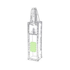 Bolsa de yute reforzada para 1 botella de vino | Area 1 | 60 x 110