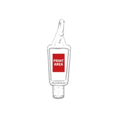 Botella 30ml rellenable | centro | 30 x 14