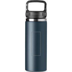 Botella 500ml Doble Pared con Asa | Trasero | 30 x 80