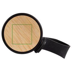 Botella de 550ml con tapón de madera | Tapón | 20 x 20