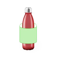 Botella 650ml Cristal y Tapón Inox | Alrededor del bidón | 100 x 100