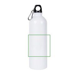 Botella 750 ml de acero reciclado para sublimación | Vertical | 80 x 80