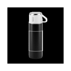 Botella de acero de doble con tapa vaso | Cuerpo | 208 x 100