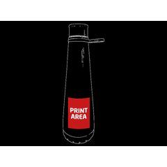 Botella Acero Esmaltada 650ml con Tirador | Centro | 55 x 90