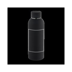 Botella de acero inox 500mL acabado gomoso | Cuerpo | 229 x 100