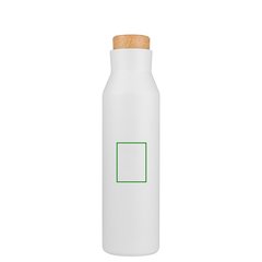Botella Acero INOX Doble Pared 600ml | Frontal | 30 x 40