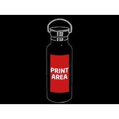 Botella Acero Inox Mate Doble Capa | Zona 3 | 50 x 100