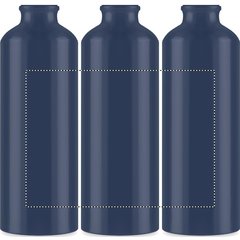 Botella de agua de aluminio con mosquetón (750ml) | Circunferencia | 180 x 130