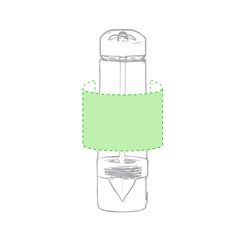Botella de agua de plástico con exprimidor y pajita sin BPA 780ml | Alrededor del bidón | 200 x 80