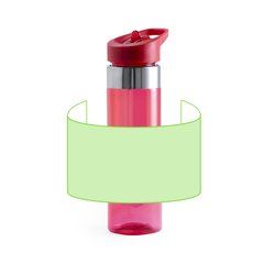 Botella en alta calidad de gimnasio personalizada resistente al calor (650 ml) | Alrededor del bidón | 200 x 120