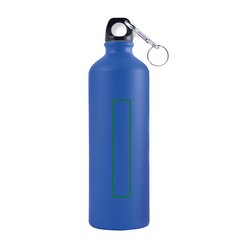 Botella Aluminio 750ml Mate | Vertical | 20 x 110
