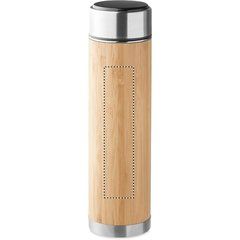 Botella Bambú con Termómetro | Frontal