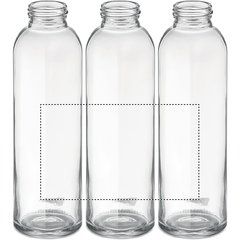 Botella Cristal 500ml con Funda Denim | Circunferencia | 150 x 90