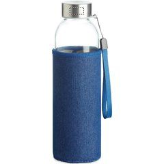 Botella Cristal 500ml con Funda Denim | LID | 20 x 10