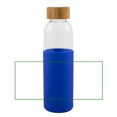 Botella Cristal 500ml Funda Silicona | Funda | 185 x 80