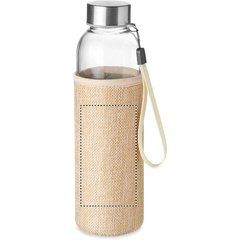 Botella Cristal 500ml Neopreno y Yute | Bolsa | 55 x 100