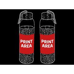 Botella de Cristal 500ml con protección de corcho | Zona 1 | 80 x 85