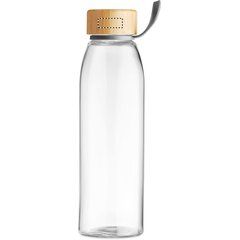 Botella Cristal Tapa Bambú 500ml | LID | 25 x 10
