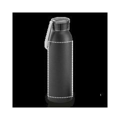 Botella Deportiva Aluminio 600mL | Cuerpo | 190 x 150