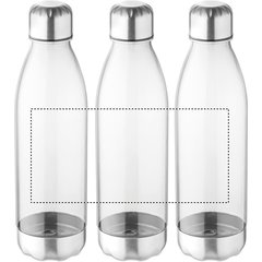 Botella deportiva personalizada de tritán sin BPA (600 ml) | Circunferencia | 190 x 90
