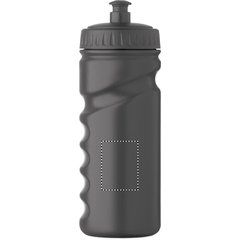 Botella deportiva de plástico duro 500ml | Lateral Derecho | 30 x 40