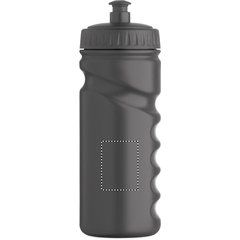 Botella deportiva de plástico duro 500ml | Lateral Izquierdo | 30 x 40