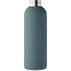 Botella de doble pared 500 ml acero reciclado | Frontal | 30 x 60