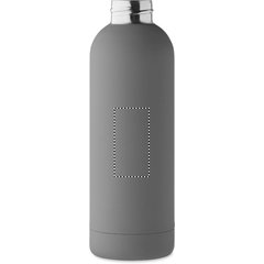 Botella de doble pared 500 ml acero reciclado | Trasero | 30 x 60