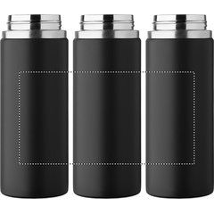 Botella doble pared 500 ml con pajita | Circunferencia | 190 x 110