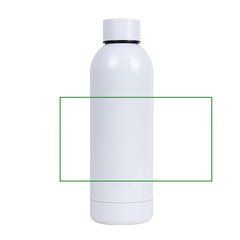 Botella doble pared 500 ml para sublimación | Frontal | 175 x 95