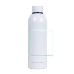 Botella doble pared 500 ml para sublimación | Frontal | 85 x 95