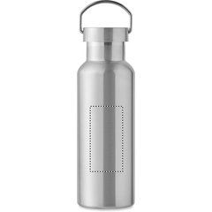 Botella Doble Pared 500ml Anti Fugas | Frontal | 40 x 80