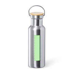 Botella Doble Pared 500ml | Centrado en el frontal | 20 x 100