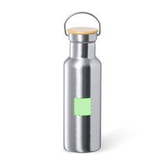 Botella Doble Pared 500ml | Centrado en el frontal | 30 x 30