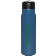 Botella Doble Pared 550ml con Asa | Frontal | 20 x 100