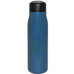 Botella Doble Pared 550ml con Asa | Frontal | 35 x 40