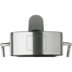 Botella de doble pared 660 ml con pajita | LID SIDE | 20 x 15