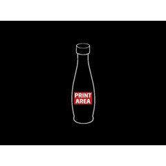 Botella Esmerilada 500ml | Cuerpo | 60 x 40
