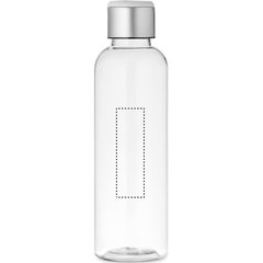 Botella Hidratación 500ml con Sensor | Frontal | 25 x 80
