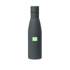 Botella Inox Tacto Goma 750ml | Centrado en el frontal | 25 x 20