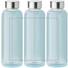 Botella personalizada de agua  con corre en tritán sin BPA 500ml | Circunferencia | 150 x 130