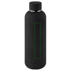 Botella reciclada de 500 ml | Frontal | 20 x 120