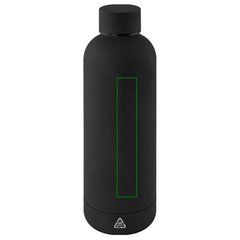 Botella reciclada de 500 ml | Trasera | 20 x 120
