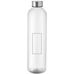 Botella RPET 1000ml | Frontal | 35 x 80