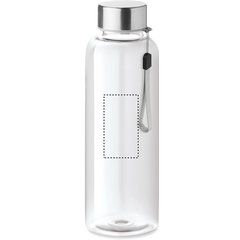 Botella RPET 500ml Anti Fugas | Frontal | 30 x 55