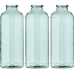 Botella RPET 500ml traslúcida con mosquetón | 360 DIGITAL | 209 x 130